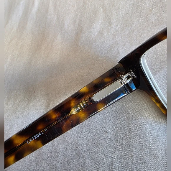 Lacoste LA1204T Tortoiseshell Rectangular Glasses -3.50 Rx - Picture 10 of 12